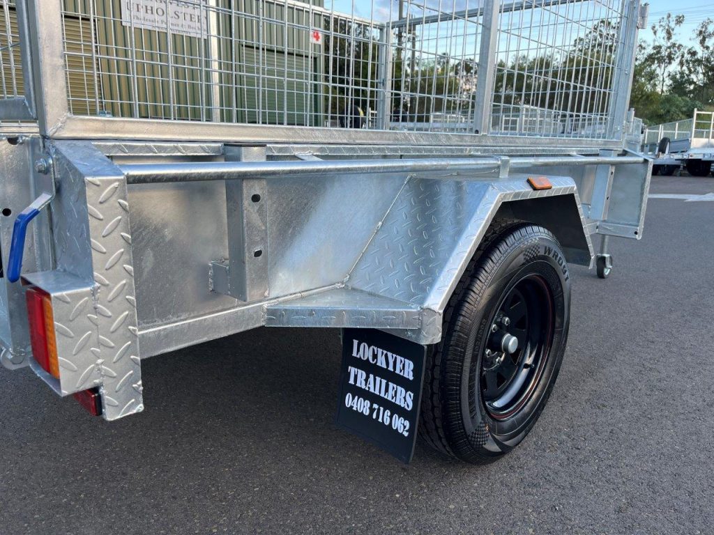 7 X 4 FT Box Economy Tilting Trailer – ATM 750KG • Lockyer Trailers ...