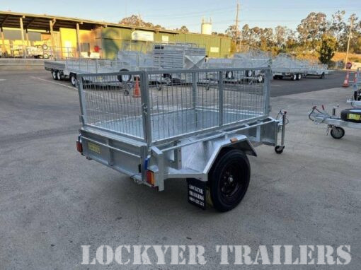 6 X 4 Ft Box Economy Tilting Trailer – ATM 750kg • Lockyer Trailers ...