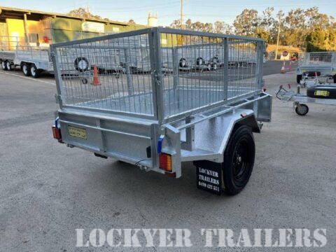 6 X 4 Ft Box Economy Tilting Trailer – ATM 750kg • Lockyer Trailers ...