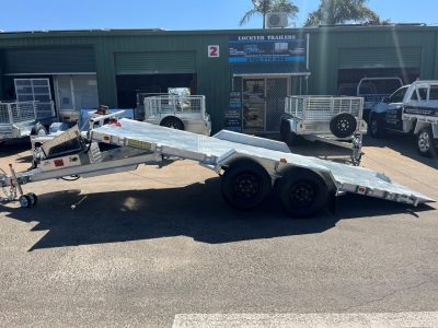 3.5ton Car and Machinery Hydraulic Tilting Rampless Trailer – also available 4.4ton ATM