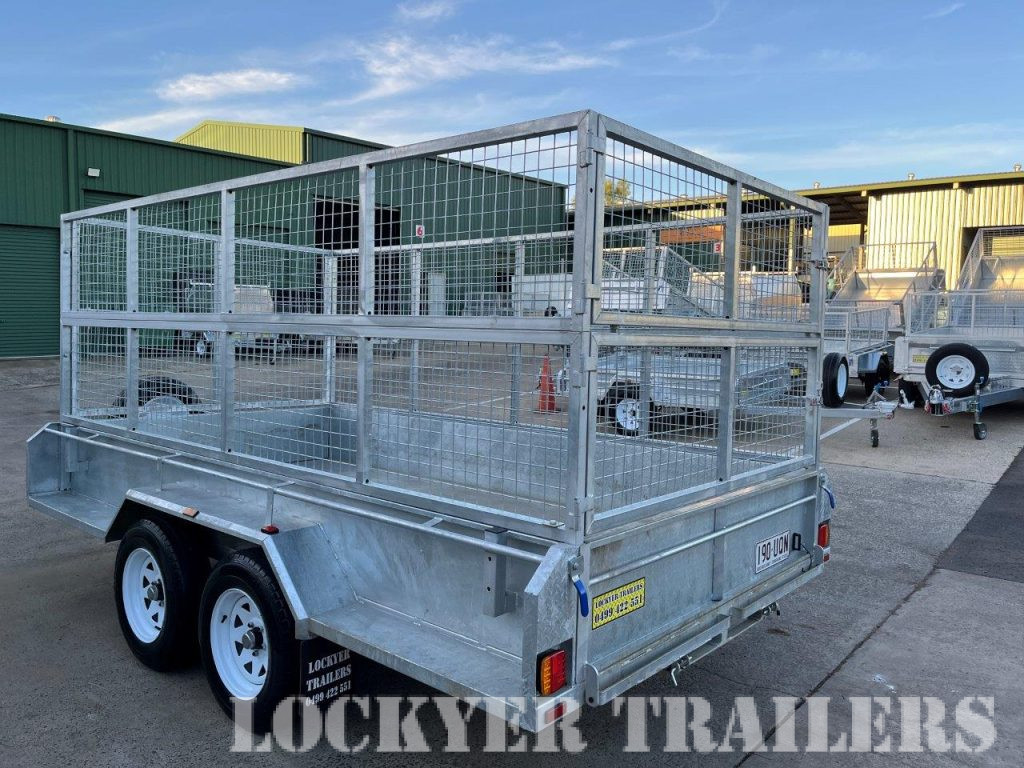 12 X 6 Ft High Side, 3.2-ton ATM Hot Dip Galvanised Box Trailer With ...