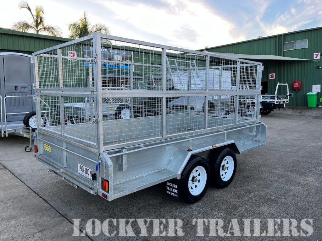 12 X 6 Ft High Side, 3.2-ton ATM Hot Dip Galvanised Box Trailer With ...